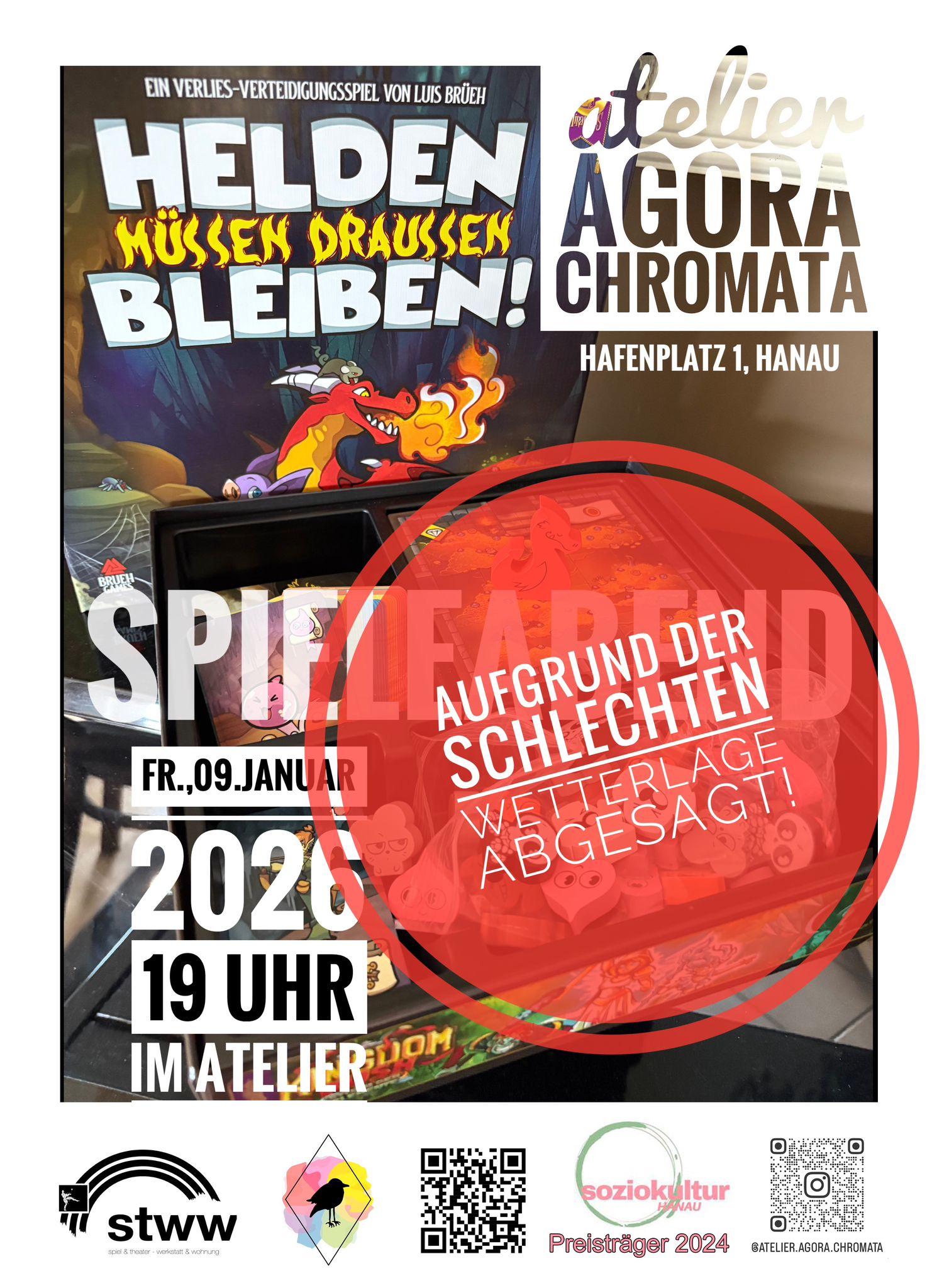 Spieleabend "Helden müssen draussen bleiben"