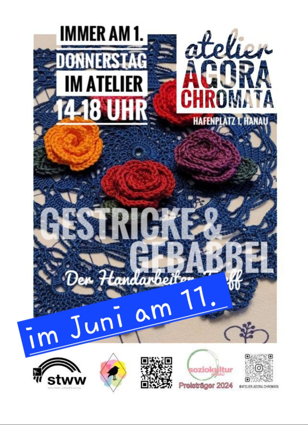 Gestricke und Gebabbel im Juni 2026