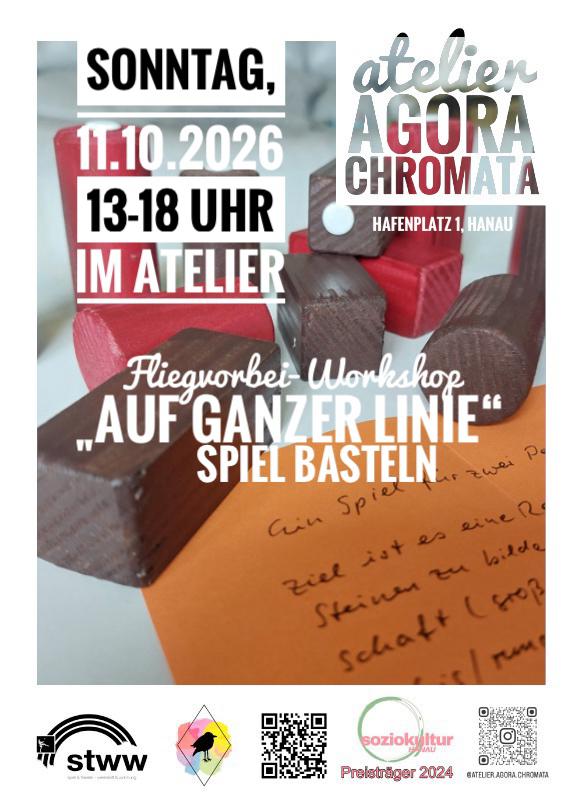 Fliegvorbei Workshop Spiel gestalten "Auf ganzer Linie"