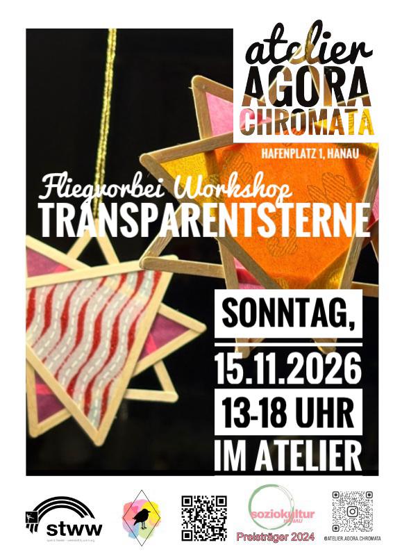 Transparentsterne basteln